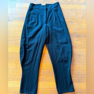 Sonia Rykiel black wool pants